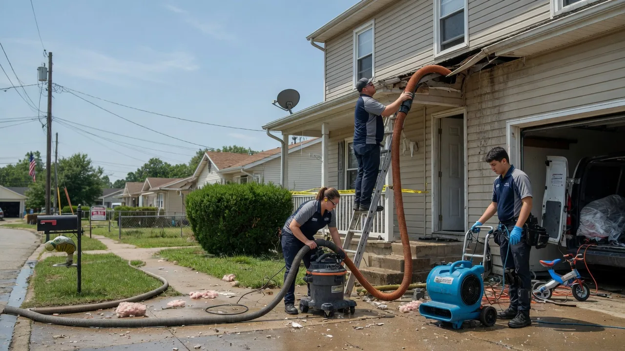 Water Damage Restoration in South Gibson, PA near me